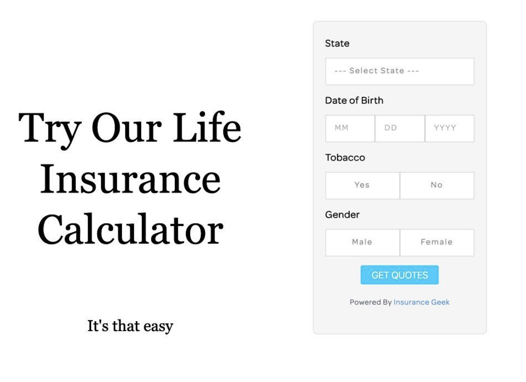 Insurance calculators